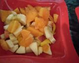 A picture of step 3 of Creamy fruit delight.