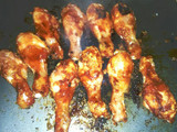 Ayam Panggang saus BBQ madu