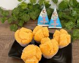 Foto langkah ke 10 dari resep Bolu Kukus Ubi Kuning.