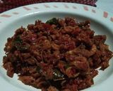 Foto langkah ke 5 dari resep Sambal Cumi Asin Pedas Balado.
