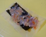 A picture of step 3 of Tofu Skin Dragon Phoenix Rolls & Seaweed Rolls.