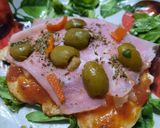 Foto del paso 10 de la receta: Pechugas a la pizza en plancheta