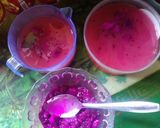 Foto langkah ke 6 dari resep Puding Naga Susu.