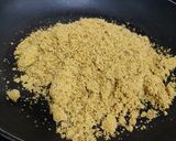 A picture of step 3 of Dry Fruit Brittles Chikki.
