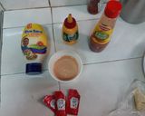 A picture of step 5 of Loaded chapati 'tacos'.
