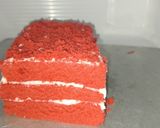 Foto langkah ke 7 dari resep BOLU KUKUS RED Velvet ekonomis (1telur).