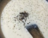 A picture of step 7 of Sago /Sagubhiyam Payasam (Sugarfree).