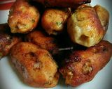 A picture of step 6 of Kafta kabab.