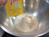 Pan de harina de arroz al vapor (usando levadura)