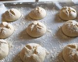 Foto del passaggio 5 della ricetta Panini di farro con bevanda di avena senza lievito