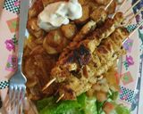 Foto del paso 4 de la receta: Brochetas de pechugas de pollo al horno