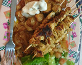 Foto del paso 4 de la receta: Brochetas de pechugas de pollo al horno