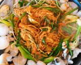 รูปขั้นตอนการทำที่ 5 ของ อาหารทะเลนึ่งรสเผ็ดสูตรเกาหลี+ไทย 해물찜 (แฮมุลจิม) Steamed seafood 🦐🦑style by barbie👩🏼🍳