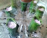 Foto langkah ke 5 dari resep Kue Putu Bambu Ubi Ungu.