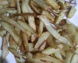A picture of step 1 of French fries.