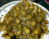 A picture of step 10 of Masala Chana-Pav.
