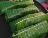 Foto langkah ke 10 dari resep Nasi bakar cumi asin.