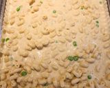 A picture of step 4 of Quick and Easy Tuna Alfredo Pasta Bake.