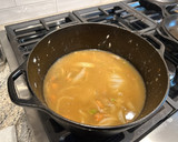 A picture of step 6 of Nick’s Corn Chowder.