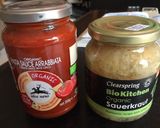 A picture of step 2 of Spaghetti With Herring And Sauerkraut In Tomato Sauce.