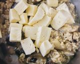 Foto del paso 5 de la receta: ARROZ CREMOSO CON BERENJENAS Y DOS QUESOS 🧀🫕🧀🍆🍚🍄‍🟫🍆🍚🌽