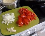 Gombás-zöldséges kölesrizottó gluténmentesen recept fázis 2 fotója