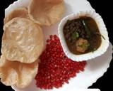 Green chana chole poori recipe step 4 photo