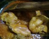 A picture of step 5 of Aloo Chicken Salan.