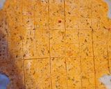 A picture of step 6 of Pesto Parmesan Crackers.