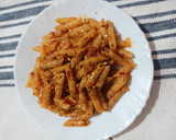 चीज़ी रेड साॅस पास्ता (cheesy red sauce pasta recipe in hindi) रेसिपी चरण 2 फोटो