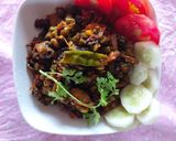 A picture of step 2 of French bean veg recipe / simple and easy / tasty recipe.