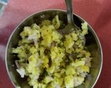 A picture of step 1 of Aloo Parantha.