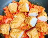 Hình bước làm 1 của món Chả Cá Xốt Cà Chua