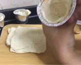 A picture of step 3 of Egg-cheese salad in bread cups.