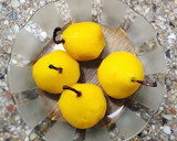 Foto del paso 5 de la receta: 🍐🪻 Peras al almíbar de azafrán + Tarta de peras al azafrán - Dos recetas en una 🪻🍐
