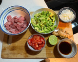 Foto del paso 1 de la receta: Best tartar de atún, tomate y aguacate