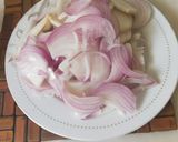 A picture of step 1 of White Chicken Qorma Restaurant style recipe !.