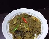 ইলিশ দিয়ে কচু শাক (ilish diye kochu saag recipe in Bengali) রেসিপি ধাপ - 3 ছবি