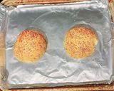 A picture of step 6 of Super easy Ham & cheese biscuit.