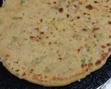 A picture of step 6 of Baisan ki roti.