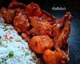 ভেজিটেবল পোলাও-শুখা মুর্গ (vegetable polau sukha murg recie in Bengali) রেসিপির ধাপ 13 ছবি