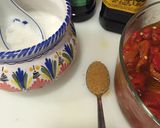 Foto del paso 5 de la receta: Ensalada de pimientos rojos y tomates asados a "la dieta mediterránea"