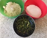 A picture of step 2 of Carrot truffles vegan.