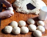 A picture of step 5 of Large Torta Bread.