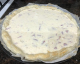 Foto del paso 8 de la receta: Quiche de masa de hojaldre con lacón y queso