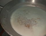 A picture of step 11 of Dodha Burfi with Daliya.