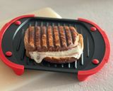 Foto del paso 3 de la receta: Sándwich mixto en microondas con el grill de lekue