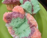 Foto langkah ke 10 dari resep Bolu kukus mekar tanpa TBM/SP.