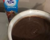Foto langkah ke 2 dari resep Chocolate Silky Pudding.