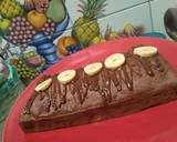 Banana cake chocolate langkah memasak 5 foto